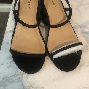 Strappy Block Heels